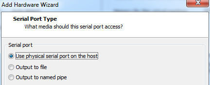 Specify port media