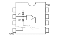 Diode input protection